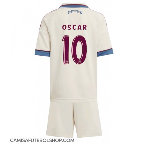 Camisa de time de futebol Ajax Oscar Gloukh #10 Replicas 3º Equipamento Infantil 2025-26 Manga Curta (+ Calças curtas)